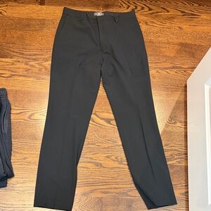 Men's Black Dress Pants - Classic Tailored Trousers